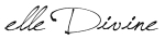 elle divine logo signature